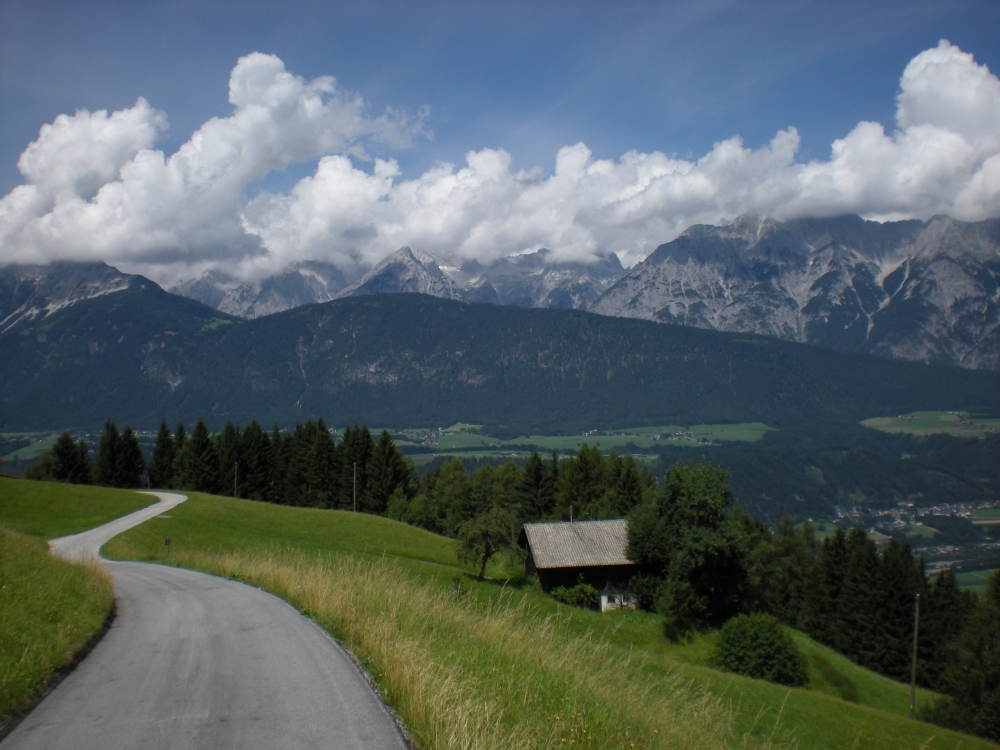 Kleine Rundfahrt auf den Berg