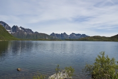 Wanderung um den Vatterfjordspollen (Austvågøya, Lofoten)