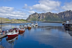 Hafen von Hovden