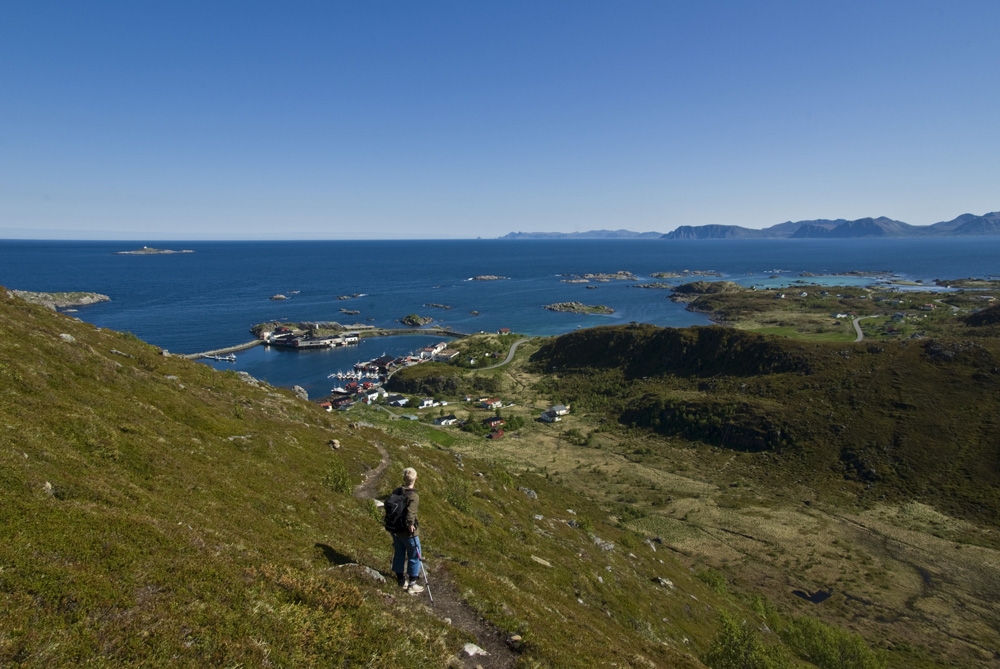 Blick auf Stø