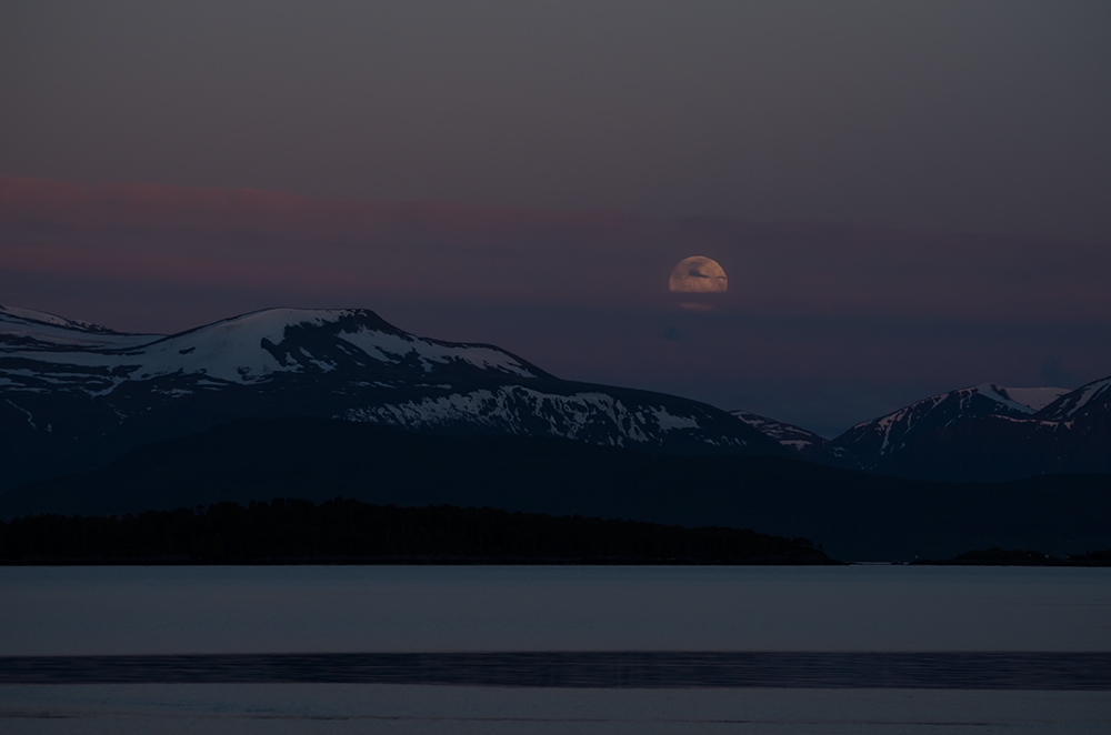 Blaue Stunde am Moldefjord