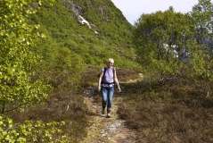 Wanderung um den Vatterfjordspollen (Austvågøya, Lofoten)