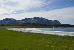 Strand von Hov (Gimsøya)